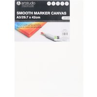 Smooth Marker Canvas - White / A3