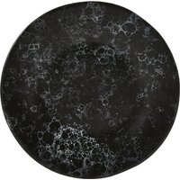 Hygge Small Marble Effect Side Plate - Black