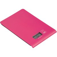 Zing Hot Pink Tempered Glass Kitchen Scale - Pink