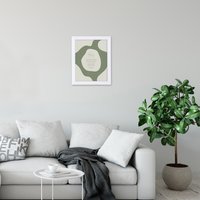 Hawthorn Wooden Plain Photo Frame - White / 14 x 11 inch