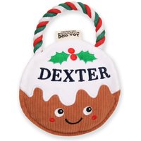 Pre-personalised Christmas Dog Toy - Dexter