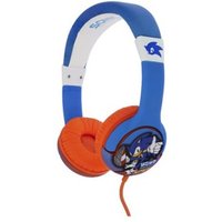 OTL, Sonic The Hedgehog Kids Adjustable Wired Headphones - Blue OTL, Sonic The Hedgehog Kids Adjustable Wired Headphones - Blue