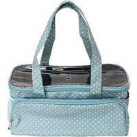 Korbond, Knitting Bag Tiny Dots - Blue Korbond, Knitting Bag Tiny Dots - Blue