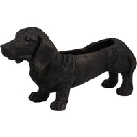 Sausage Dog Planter - Black