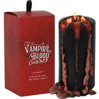 Large Vampire Blood Candle Eye-catching, bleeding Wax Effect 7 Hour Burn Time - Black