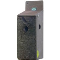 Nestbox Co, Red Squirrel Nest Box With Multiple Entrances - Brown Nestbox Co, Red Squirrel Nest Box With Multiple Entrances - Brown