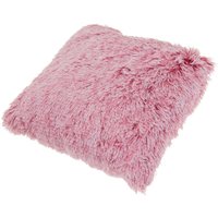 Square Tie-Dye Long Plush Throw Pillow - Pink