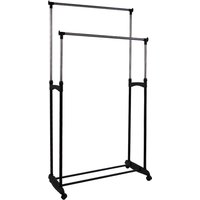 Garment Rack - Silver / 95 - 170 cm
