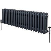 Traditional Column Radiators - Grey / 10cm / 30cm / 101cm