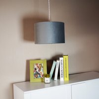 Luxury Velvet Shade - Grey