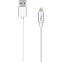 MFI Lightning to USB-A Charging Cable 2M - White - White