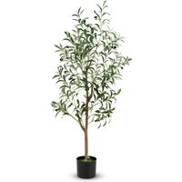 Artificial Olive Tree with Realistic Fruits - Green / 134.7