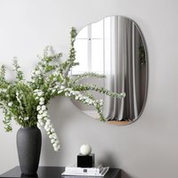 Nemi - Frameless Pond Wall Mirror 80x60cm - Clear