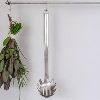 KitchenAid Stainless Steel Pasta Fork - Silver