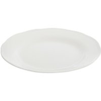 Quinn Round White Plate - White