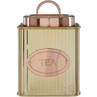 Prescott Square Tea Canister - Gold