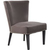 Kensington Townhouse Mink Winged Dining Chair - Grey
