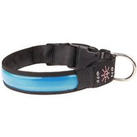 LED Reflective Pet Collar - Blue / 55cm