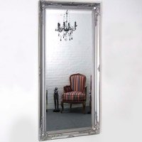 MirrorOutlet Thornton Silver Full Length Mirror - Silver