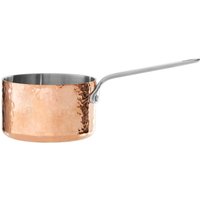 Minerva Hammered Copper Finish Mini 10 cm Milk Pan - Gold
