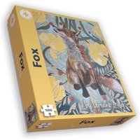 The Fox by Lorraine Miller 1000 Piece Jigsaw Puzzle - Neutral