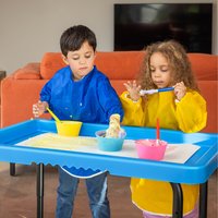 Plastic Play Tray Activity Table - Blue