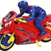 Toy Motorbike with Rider Figure - Multicolor