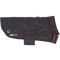 RAC Water Resistant Small Dog Coat - Black - Black