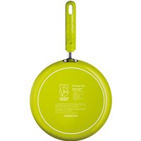 Colourworks, Colourworks Green Crpe Pan with Soft Grip Handle - Green Colourworks, Colourworks Green Crpe Pan with Soft Grip Handle - Green