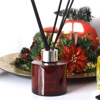 Cranberry, Orange and Cinnamon Reed Diffuser - Clear
