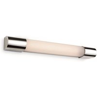 Eclipse LED 1 Light Bathroom Indoor Wall Light Chrome Acrylic Diffuser IP44 - Chrome