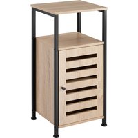 Bedside Cabinet Durham - Industrial Wood Light, Oak Sonoma