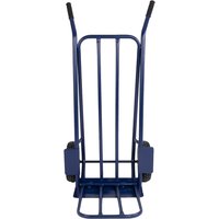 270kg Heavy Duty Folding Trolley Sack Truck with Pneumatic Tyre - Blue
