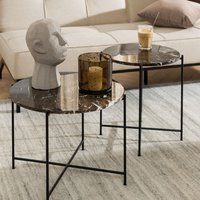 Avila Side Table - Brown / 45cm