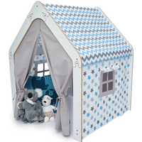 Indoor Kids Play House Tent - Blue