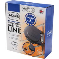Addis Retractable Washing Line - Black