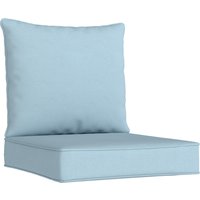 Outsunny Outdoor Back and Seat Cushion Set - Grey