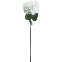 Set of 3 Faux Hydrangea Stems Indoor - White