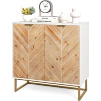 Modern Accent Cabinet - White
