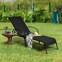 Versatile Chaise Lounge Chair - Black