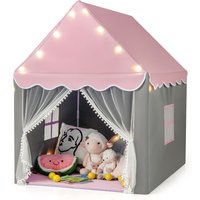 Kids Playhouse Tent Castle Fairy Tent - Pink