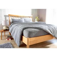 Original Teddy Fitted Sheet - Grey / Double