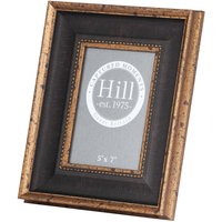 Antique Beaded 5X7 Photo Frame - Wood - L3 x W23 x H28 cm - Black - Gold Gold 5" x 7"