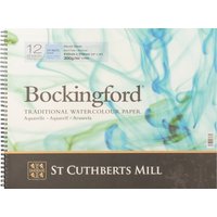 Daler-Rowney, Daler-Rowney Bockingford Spiral Watercolour Paper Pad - 41cm Daler-Rowney, Daler-Rowney Bockingford Spiral Watercolour Paper Pad - 41cm