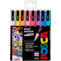 Pack of 8 Posca Pastel Paint Markers