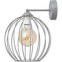 Mercure Wall Lamp Grey 26cm - Grey