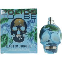 Police To Be Exotic Jungle Eau de Toilette For Man 125ml - Blue