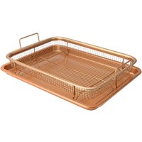 Copper Crisping Basket and Baking Tray - Brass