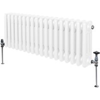 Traditional Column Radiators - White / 10cm / 30cm / 83cm