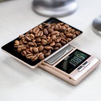 Taylor Pro 0.01g Precision Pocket Kitchen Scales in Gift Box, Rose Gold - Yellow